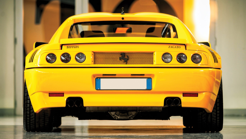 Illustration for article titled The 1990 Ferrari 348 Didn't Have Enough Circles and Then Zagato Fixed It